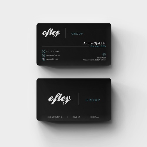 Elegant Sleek Business Card