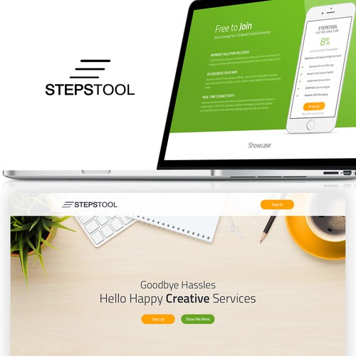 Website Design for Stepstool