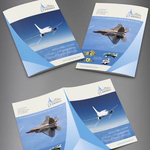 Brochure design for TJ Aerospace