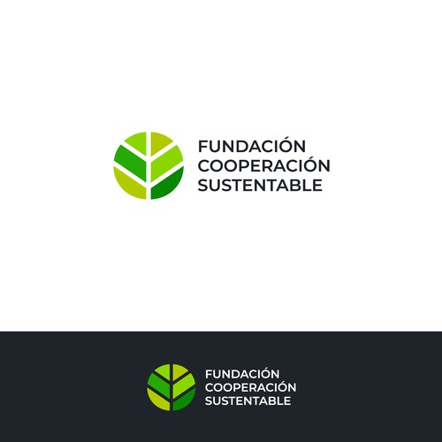 Logo design for Fundación Cooperación Sustentable - Sustainable Cooperation Foundation