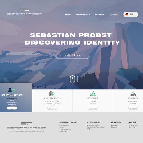 Home Page design