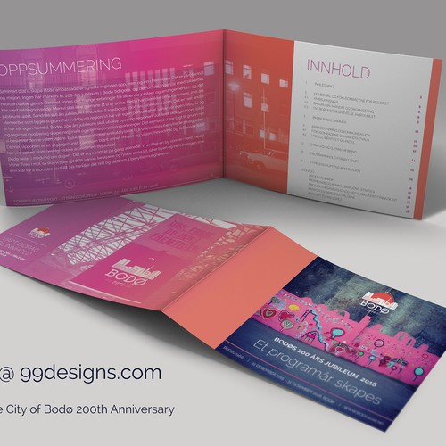 Create a standout report for The City of Bodø 200th Anniversary!