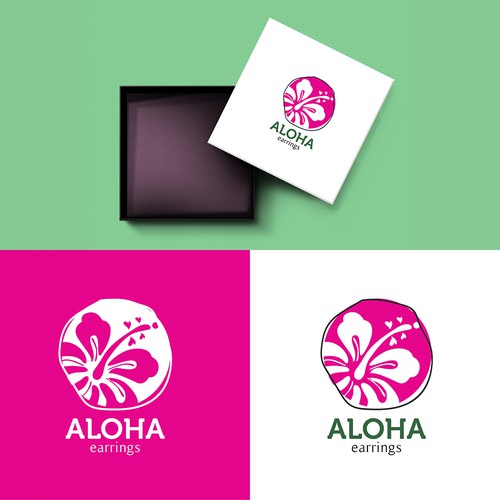 Aloha Earrings 1 (Unused)