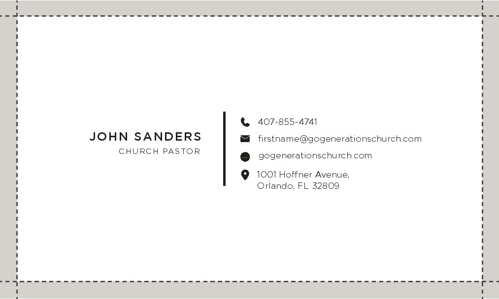 Design a brand for a new modern church in central Florida.
