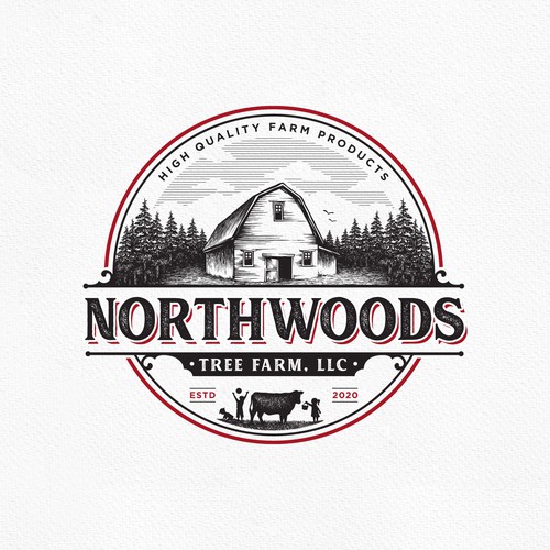 Northwoods Tree Farm Badge