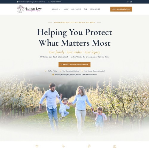 Estate Planning Website Design