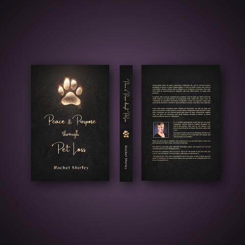 'Peace & Purpose through pet loss' book cover