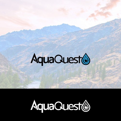 AquaQuest Logo redesign