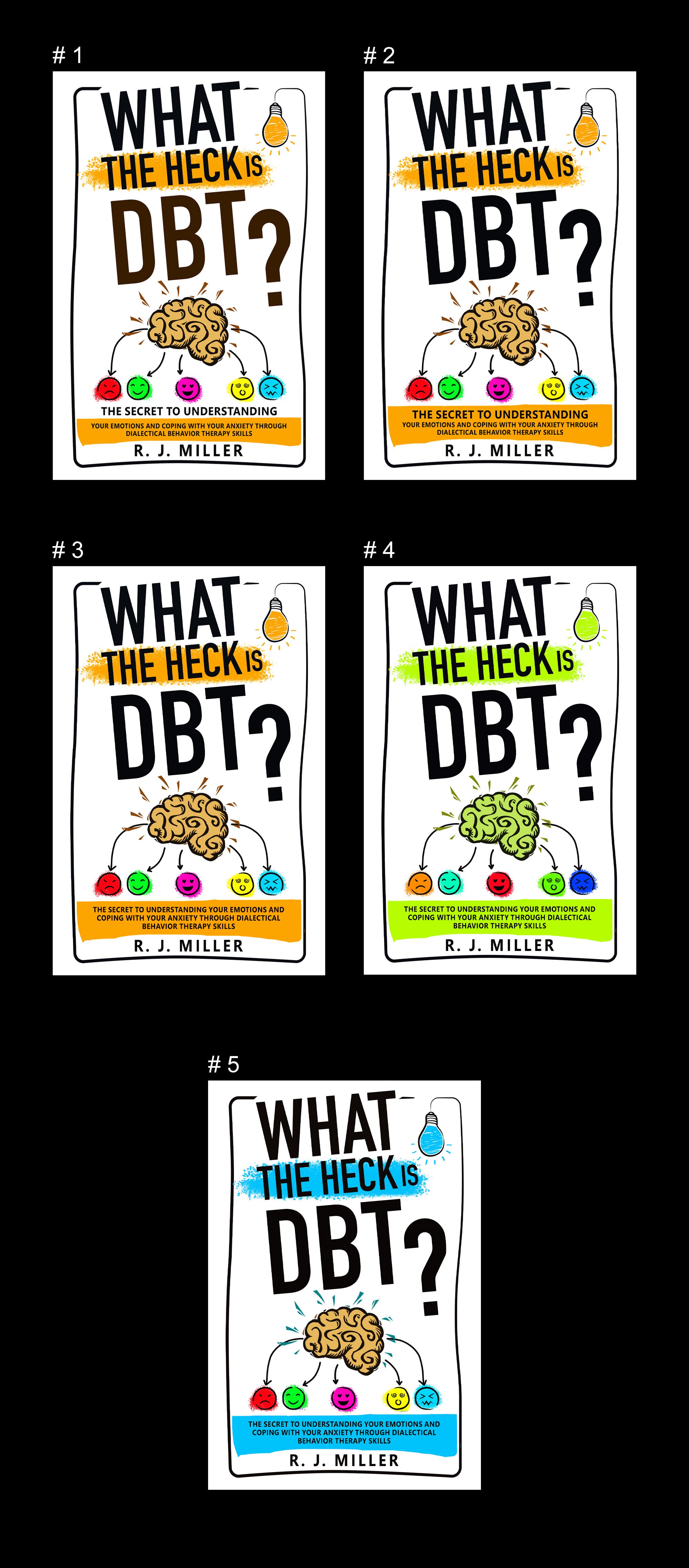 Kickass eBook cover for a Dialectical behavior therapy book