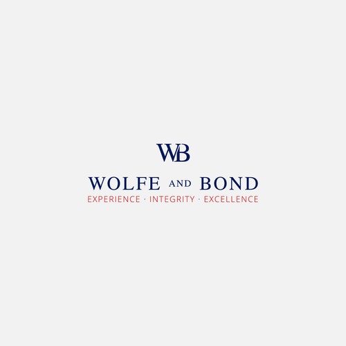 Lettermark logo concept for a law office