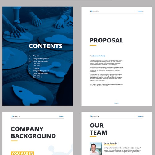 Price Proposal - MS Word template