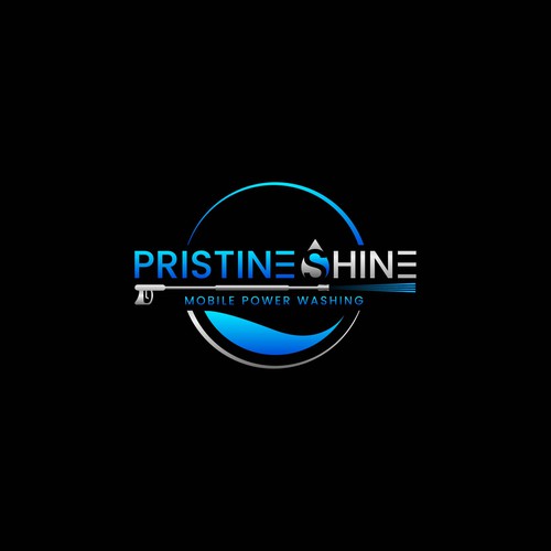 Pristine Shine Design an elite style logo for a mobile power washing company