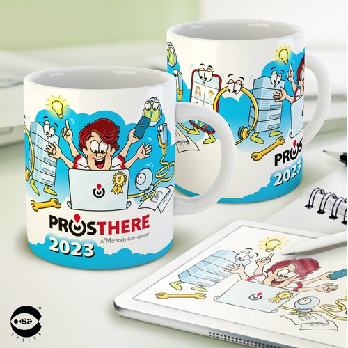 Illustration for Pros There 2023 Coffee Mug