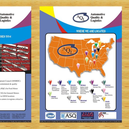 Trendy Brochure needed for an Automotive Company
