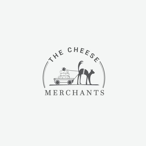 Cheese trade company logo