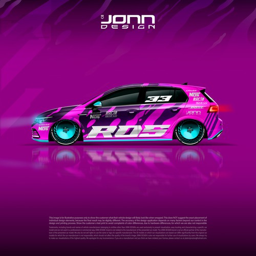 VW GOLF DRIFT DESIGN