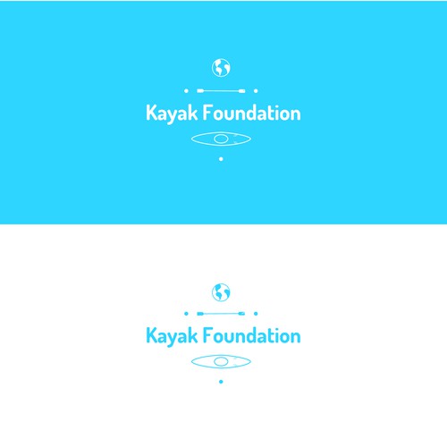 Minimalist logo for Kayak Foundation
