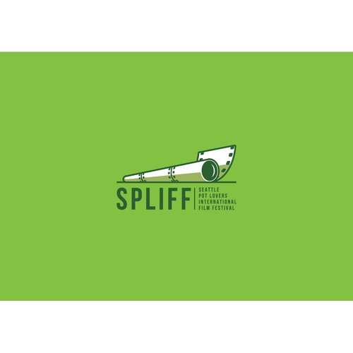 Design a logo for SPLIFF, the world's first cannabis-oriented film festival