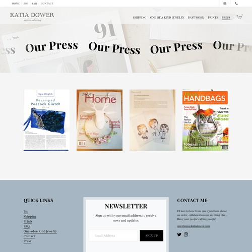 Katia Dower Design Serious Whimsey