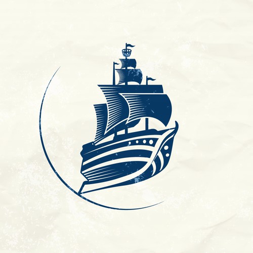 Ship logo design