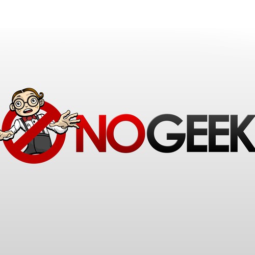 Logo for "NoGeek"