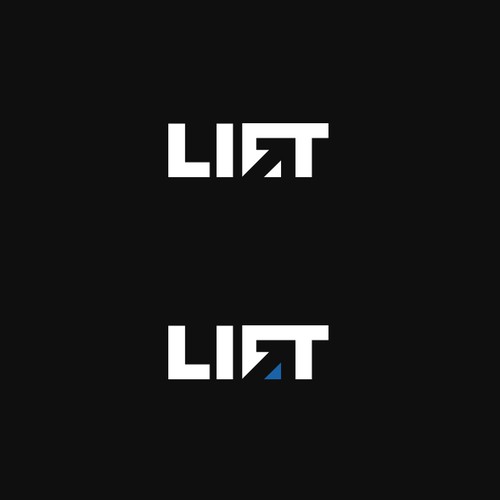 IT logo concept for lift