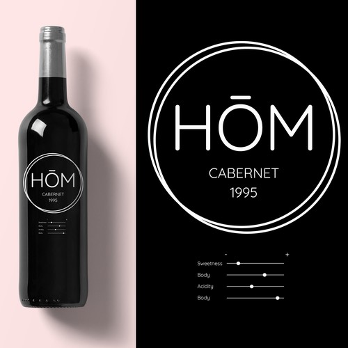 HOM - Wine Label