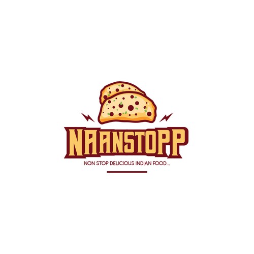 Naanstopp Logo Design