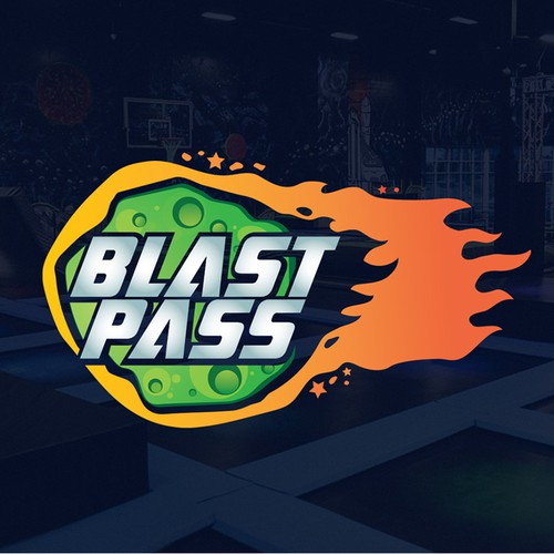 Blast Pass Logo Design
