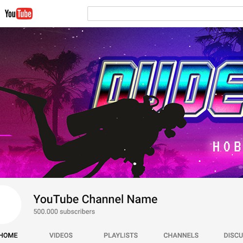 Youtube channel Banner Design