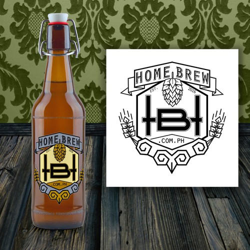 Label concept Brewery