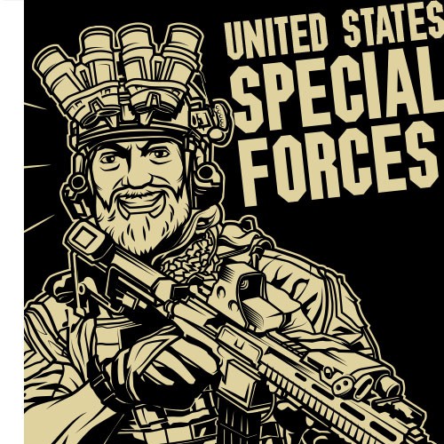 U.S Navy Special Forces Tshirt Design