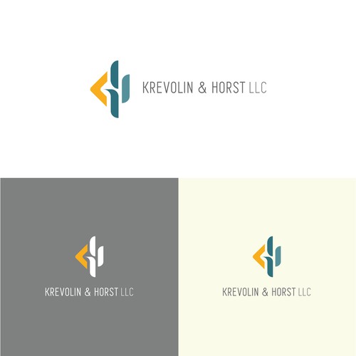 Simple logo for attorney company