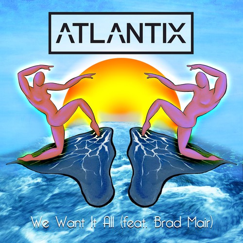 Album design for dance music.