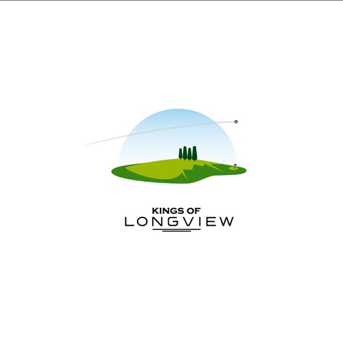 Design a logo for a golf team