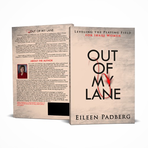 Out Of My Lane - Book Cover