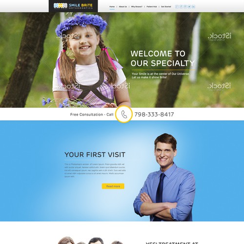 Create Responsive Web Design for Teenage Friendly Modern Medical Office