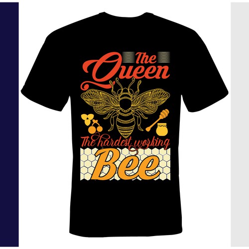 Bee Tshirt Design