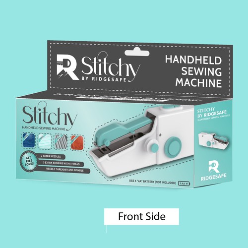 Packaging Design For Handled Sewing Machine