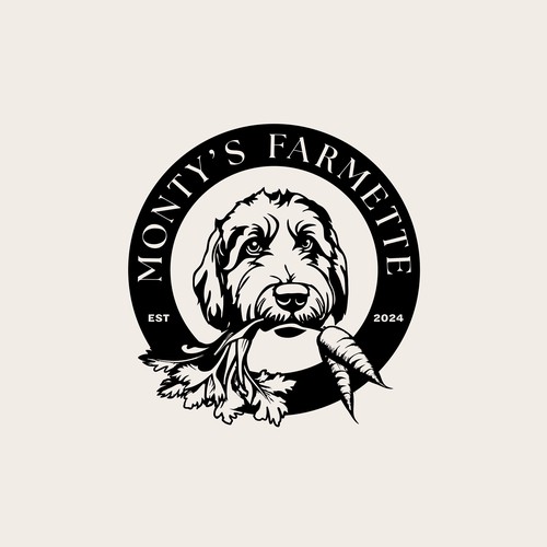 Monty's Farmette - Organic Logo for Family Farm