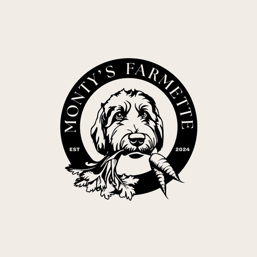 Monty's Farmette - Organic Logo for Family Farm