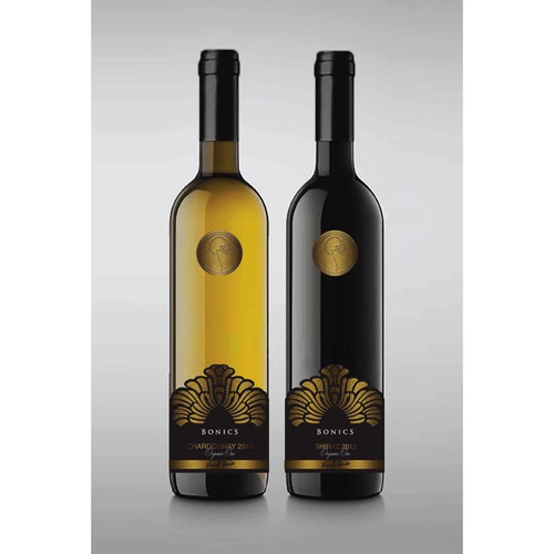 Luxury Wine label