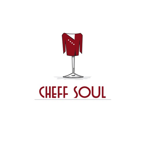 Wine Glass Chef Jacket