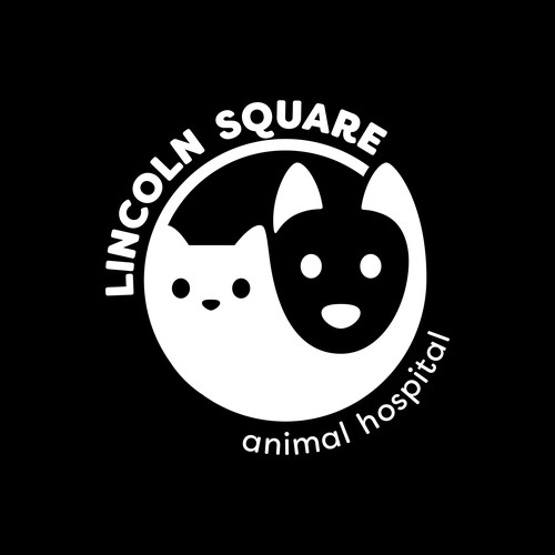 'Lincoln Square Animal Hospital' logo
