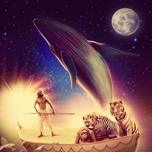 Movie poster concept for Life of Pi