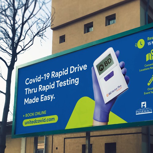 WINNER - Covid Test Signage