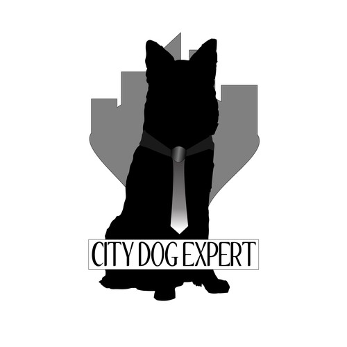 City Dog Expert Logo Concept