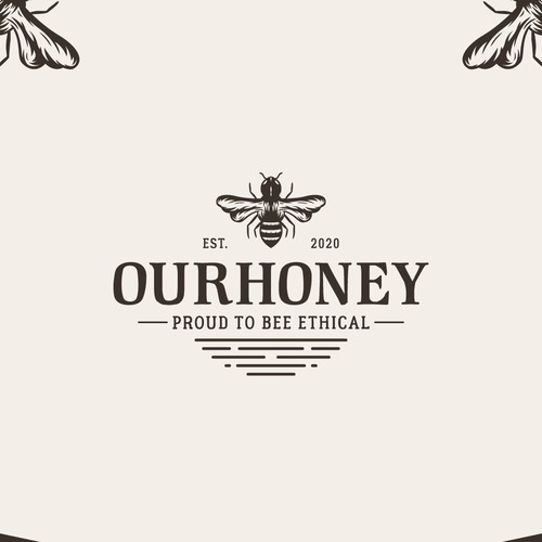 Ourhoney - Vintage Logo