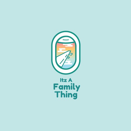 Fun logo concept from travel blog