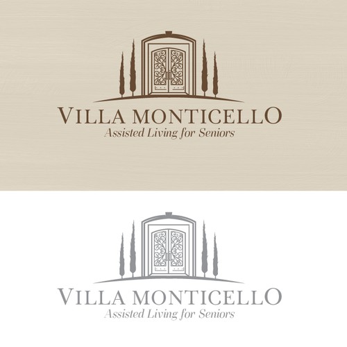 Logo for Villa Monticello!! - Luxury Board and Care Home